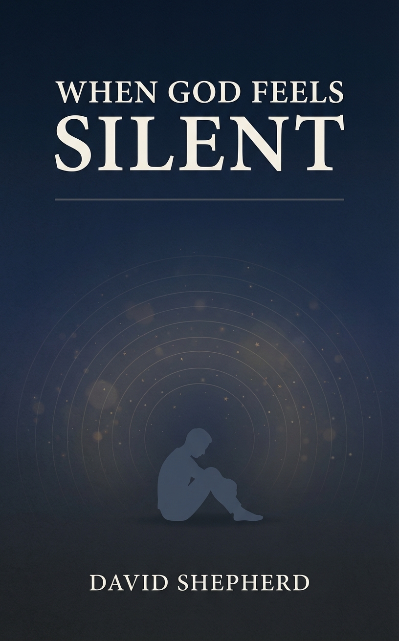AI-generated sample eBook cover — When God Feels Silent